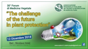 30° Forum di medicina vegetale: il futuro della protezione delle piante
