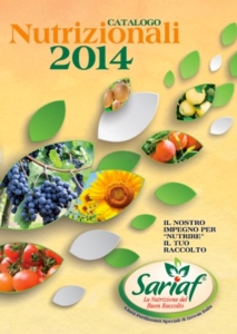 Nuovo catalogo Sariaf: una gamma completa di fertilizzanti speciali